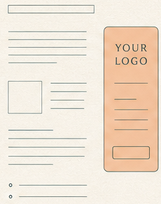 Illustration of a sale page with a sticky partner sidebar card